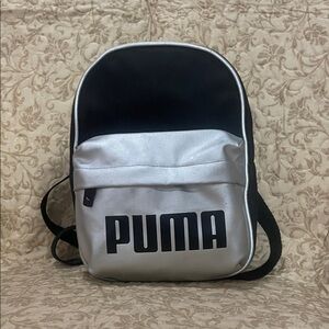 PUMA Black and Gray Backpack